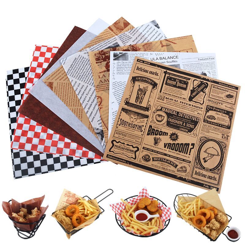 Disposable Baking Tray Household Food Greaseproof Paper