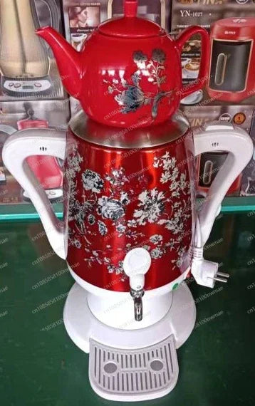 Samovar Turkish pot Electric Kettle Set, Turkish kettle Brewed Black Tea