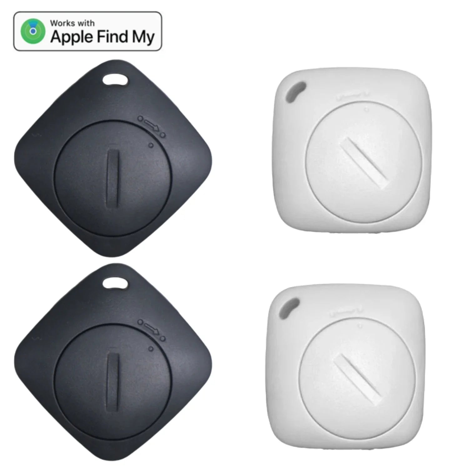 AIYATO Bluetooth Key Finder work with Apple Find My Global Network Smart AirTag Tracker for IOS System Item Locator for Bags