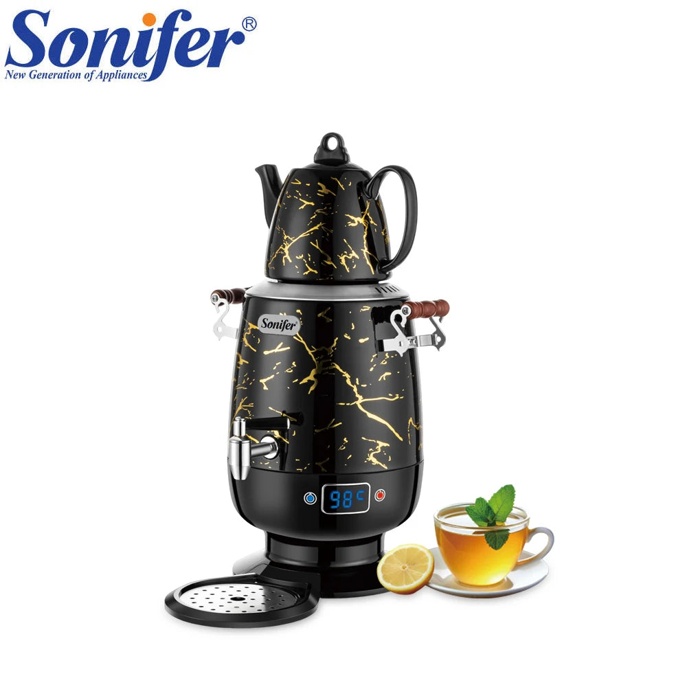 Sonifer 5L Electric Samovar Electric Kettle Stainless Steel Smart Kettle Whistle Kettle Samovar Tea Thermo Pot Gift SF2088
