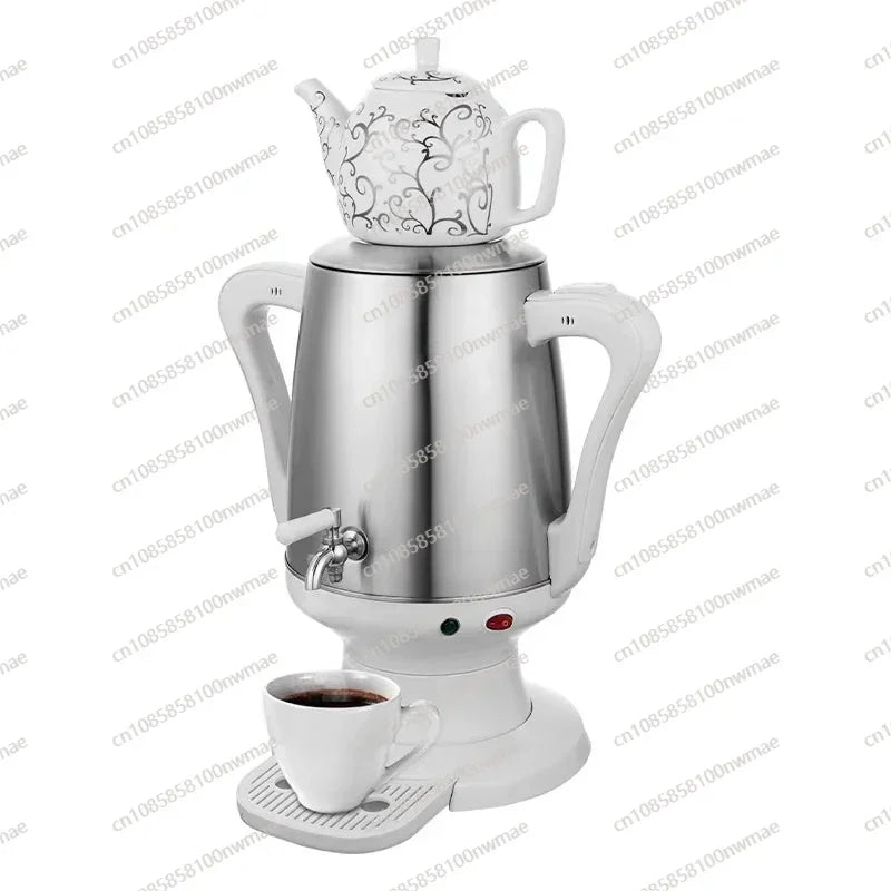 Samovar Turkish pot Electric Kettle Set, Turkish kettle Brewed Black Tea