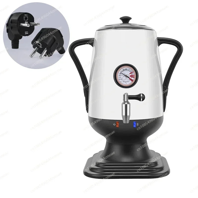 GL-T19, Electric kettle, Home kettle, Vintage print, Samovar pot, Commercial, large capacity, heat preservation