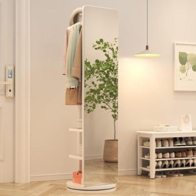 Full  Ength Mirror, Rubber Wood   Mirror  65.7x17.7 Inches  Mirror Width  13.7 Inches  Large Full Length Mirror  Easy To Dress  Organize And Place In The Bedroom Living Room Office Cloakroom