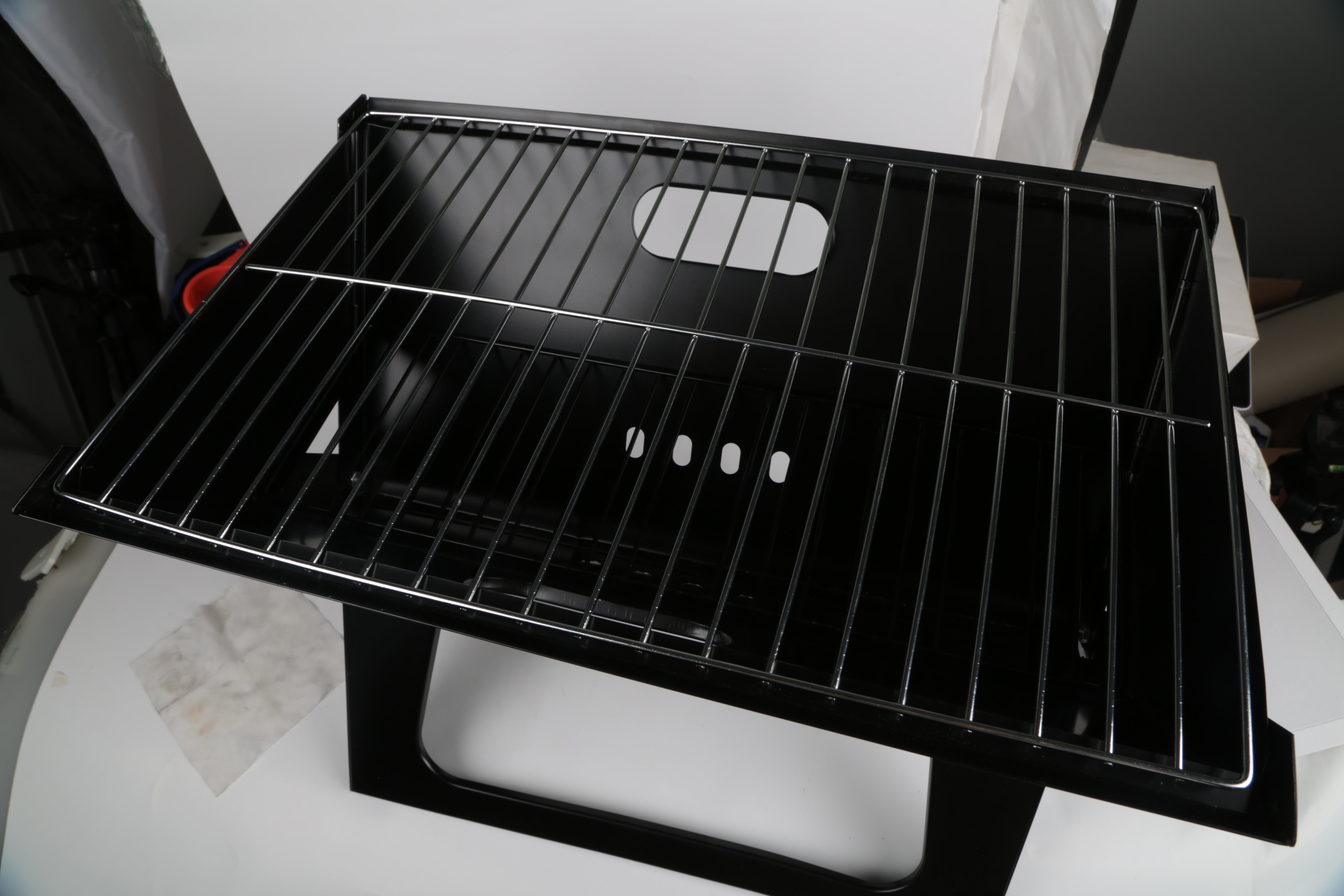1Pc Portable BBQ Barbecue Grill Foldable Charcoal Grill Camping Garden Outdoor Travel